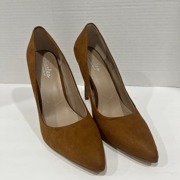 Charles By Charles David Shoes - Charles By Charles David Pact Microsuede Pointed Closed Toe Stiletto Heel Pumps